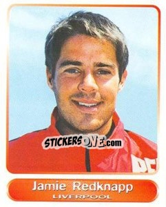 Sticker Jamie Redknapp - SuperPlayers 1998 PFA Collection - Panini