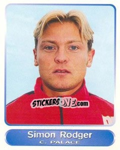 Figurina Simon Rodger - SuperPlayers 1998 PFA Collection - Panini