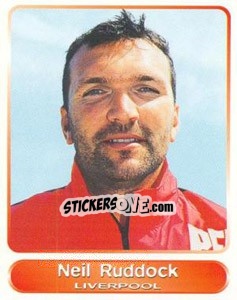 Cromo Neil Ruddock - SuperPlayers 1998 PFA Collection - Panini