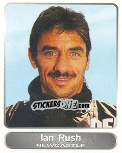 Sticker Ian Rush - SuperPlayers 1998 PFA Collection n. 281 - Panini