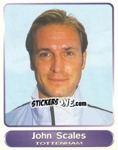 Sticker John Scales - SuperPlayers 1998 PFA Collection n. 283 - Panini