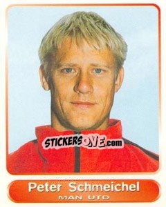 Sticker Peter Schmeichel - SuperPlayers 1998 PFA Collection n. 284 - Panini