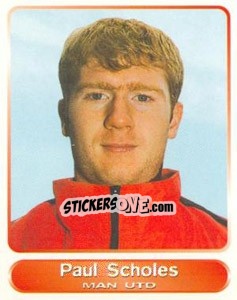 Figurina Paul Scholes - SuperPlayers 1998 PFA Collection - Panini