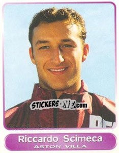 Cromo Riccardo Scimeca - SuperPlayers 1998 PFA Collection - Panini