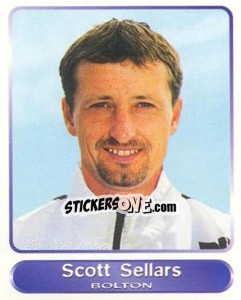 Sticker Scott Sellars - SuperPlayers 1998 PFA Collection - Panini