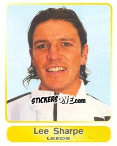 Sticker Lee Sharpe - SuperPlayers 1998 PFA Collection n. 289 - Panini