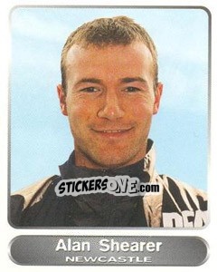 Sticker Alan Shearer - SuperPlayers 1998 PFA Collection - Panini