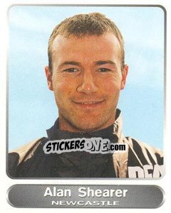 Sticker Alan Shearer - SuperPlayers 1998 PFA Collection n. 291 - Panini