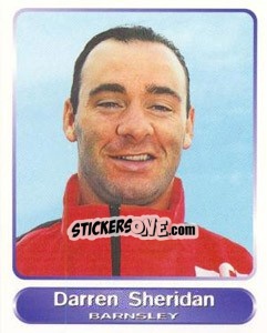 Sticker Darren Sheridan - SuperPlayers 1998 PFA Collection - Panini