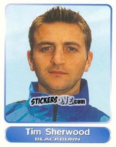 Sticker Tim Sherwood - SuperPlayers 1998 PFA Collection - Panini