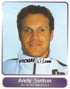 Sticker Andy Sinton - SuperPlayers 1998 PFA Collection n. 300 - Panini