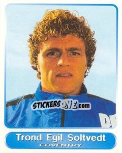 Sticker Trond Egil Soltvedt - SuperPlayers 1998 PFA Collection n. 303 - Panini