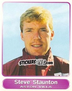 Sticker Steve Staunton - SuperPlayers 1998 PFA Collection n. 308 - Panini