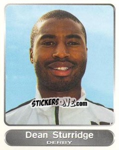 Sticker Dean Sturridge - SuperPlayers 1998 PFA Collection n. 312 - Panini