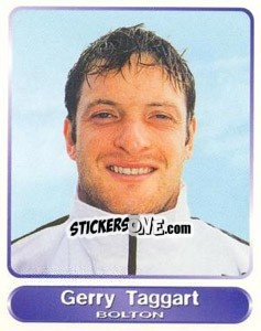Sticker Gerry Taggart - SuperPlayers 1998 PFA Collection - Panini