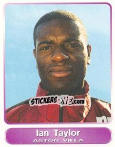 Sticker Ian Taylor - SuperPlayers 1998 PFA Collection - Panini