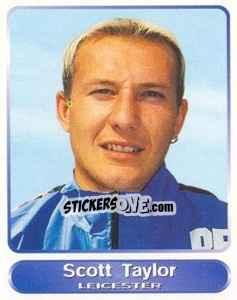 Sticker Scott Taylor - SuperPlayers 1998 PFA Collection n. 317 - Panini