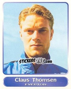 Sticker Claus Thomsen - SuperPlayers 1998 PFA Collection - Panini