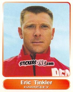 Sticker Eric Tinkler - SuperPlayers 1998 PFA Collection - Panini