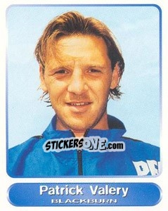 Sticker Patrick Velery - SuperPlayers 1998 PFA Collection n. 328 - Panini