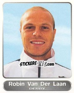 Sticker Robin Van der Laan - SuperPlayers 1998 PFA Collection - Panini