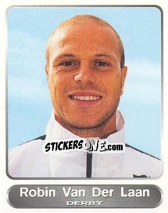Sticker Robin Van der Laan - SuperPlayers 1998 PFA Collection n. 329 - Panini