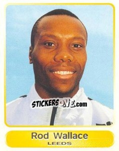 Sticker Rod Wallace - SuperPlayers 1998 PFA Collection - Panini