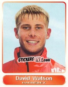 Sticker David Watson - SuperPlayers 1998 PFA Collection - Panini