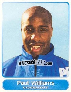 Cromo Paul Williams - SuperPlayers 1998 PFA Collection - Panini