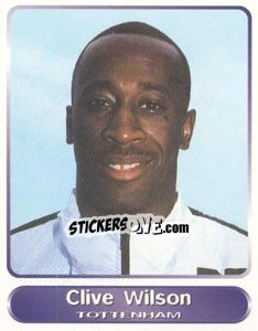 Sticker Clive Wilson - SuperPlayers 1998 PFA Collection - Panini