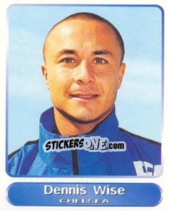 Sticker Dennis Wise - SuperPlayers 1998 PFA Collection n. 354 - Panini