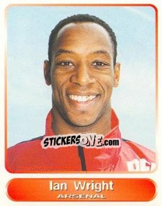 Sticker Ian Wright - SuperPlayers 1998 PFA Collection n. 356 - Panini