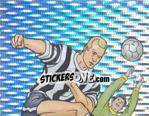 Sticker Alan Shearer - SuperPlayers 1998 PFA Collection - Panini