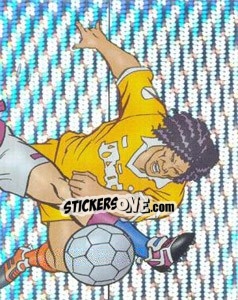 Sticker Julian Dicks - SuperPlayers 1998 PFA Collection n. FF - Panini