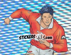 Sticker Ryan Giggs - SuperPlayers 1998 PFA Collection - Panini
