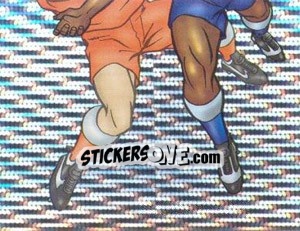Figurina Emile Heskey - SuperPlayers 1998 PFA Collection n. NN - Panini