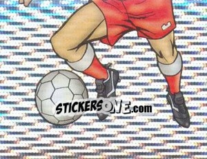 Sticker Steve McManaman - SuperPlayers 1998 PFA Collection - Panini
