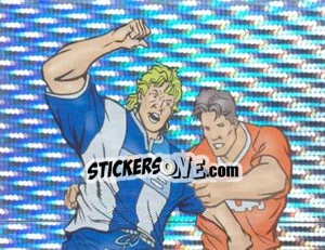 Sticker Colin Hendry - SuperPlayers 1998 PFA Collection n. WW - Panini