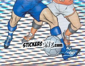 Sticker Colin Hendry - SuperPlayers 1998 PFA Collection n. XX - Panini
