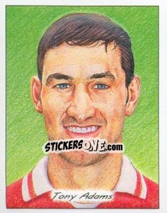 Sticker Tony Adams - SuperPlayers 1998 PFA Collection n. P1 - Panini