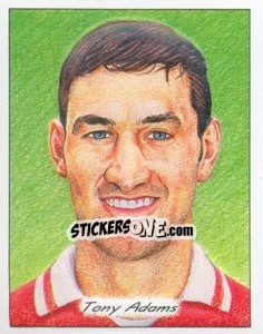 Cromo Tony Adams - SuperPlayers 1998 PFA Collection - Panini