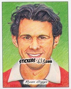 Figurina Ryan Giggs - SuperPlayers 1998 PFA Collection n. P7 - Panini
