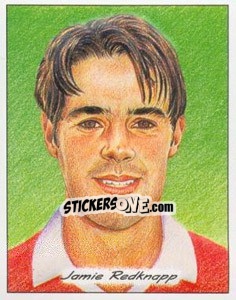 Sticker Jamie Redknapp - SuperPlayers 1998 PFA Collection - Panini