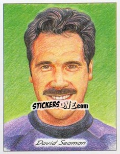 Sticker David Seaman - SuperPlayers 1998 PFA Collection n. P18 - Panini