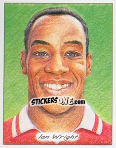 Figurina Ian Wright - SuperPlayers 1998 PFA Collection n. P23 - Panini