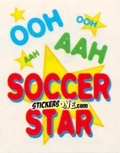 Sticker Favourite football sayings - SuperPlayers 1998 PFA Collection - Panini