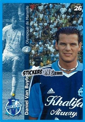 Sticker Daniel Van Buyten - Olympique de Marseille 2001-2002
 - Panini