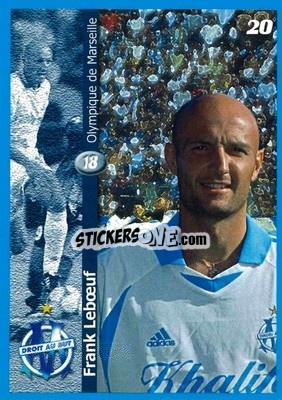 Figurina Frank Leboeuf - Olympique de Marseille 2001-2002
 - Panini