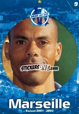 Sticker Jean-Charles Trouabal - Olympique de Marseille 2001-2002
 - Panini