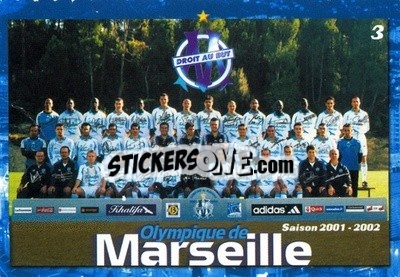 Cromo L'équipe 2001-2002 - Olympique de Marseille 2001-2002
 - Panini